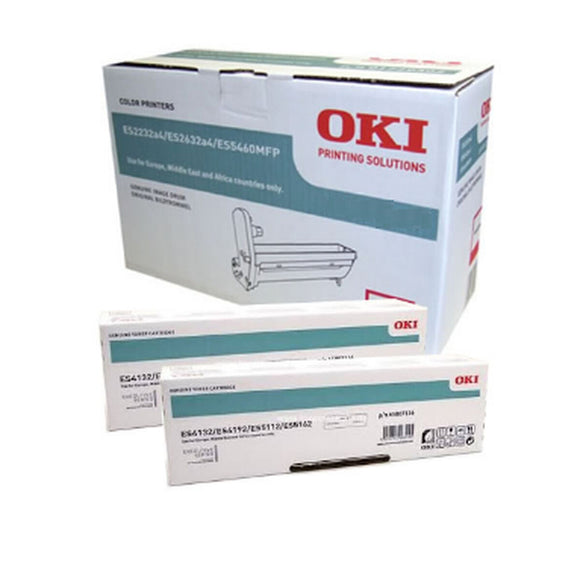 Toner OKI ES8433 White Cyan-0