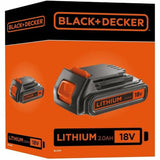 Rechargeable lithium battery Black & Decker BL2018 18 V Litio Ion 2 Ah-2