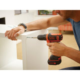 Electric screwdriver Black & Decker BDCDD12KB-QW-15