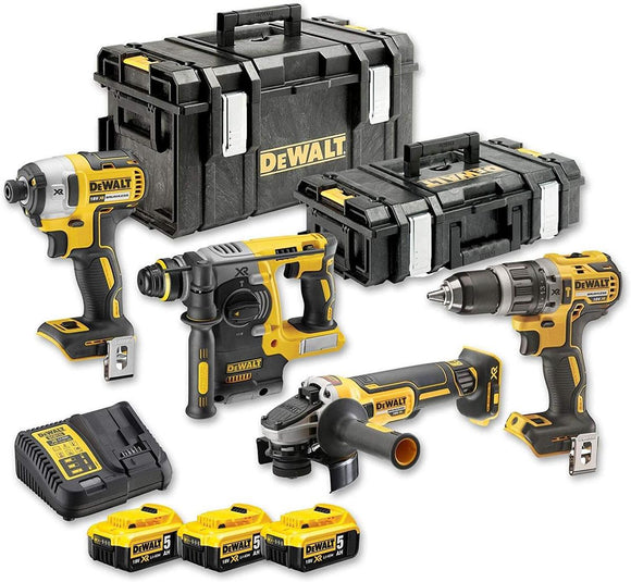 DeWALT 4 instrumentu komplekts XR Li-Ion 18V-0