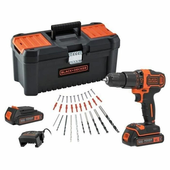 Electric screwdriver Black & Decker BDCHD18C2TA-QW 18V-0