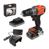 Driver Drill Black & Decker 18 V-3