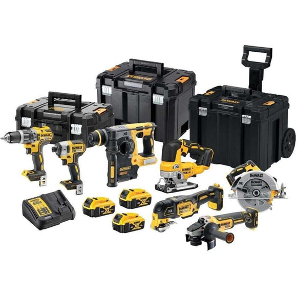 DEWALT ZESTAW COMBO 18V DCK755P3T (DCD796 + DCF887 + DCS570 + DCS334 + DCS355 + DCH273 + DCG405) 3x5-0