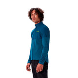 Men's Sports Jacket Endura Singletrack Fz Thermal Blue Cycling-3
