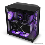 ATX Semi-tower Box NZXT H6 Air Flow Black-12