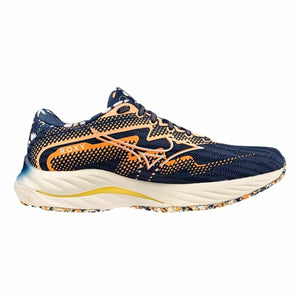 Sports Trainers for Women Mizuno Wave Rider 27 Blue-0