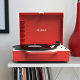 Record Player Victrola Re-Spin Red-1
