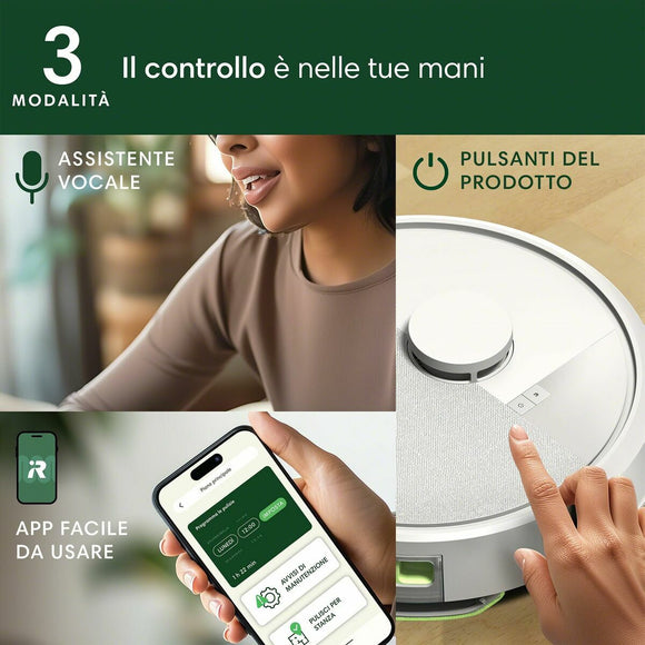 Robot Vacuum Cleaner Roomba 105AE COMBO WHI-10