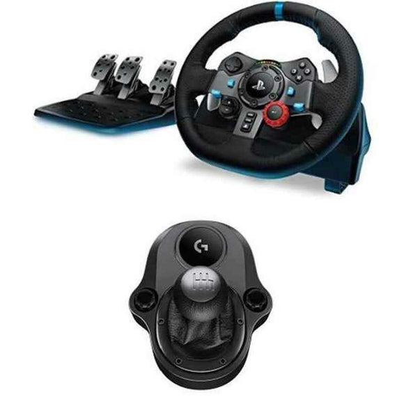 Racing Steering Wheel Logitech 941-000112 PlayStation Microsoft Windows Mac OS-0