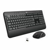 Keyboard and Wireless Mouse Logitech MK540 French Black Black/White AZERTY-0