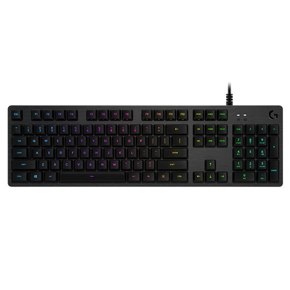 Keyboard Logitech Lightsync G512 Gaming Black Lighting RGB AZERTY-0