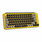 Keyboard Logitech POP French Yellow AZERTY-2
