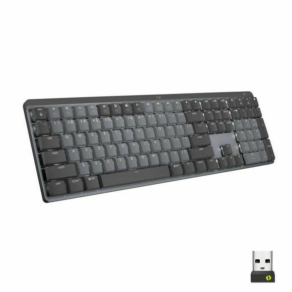 Keyboard Logitech MX Mechanical USB Graphite Backlighted Wireless AZERTY-0