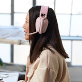 Headphones with Microphone Logitech Zone Vibe 100 Pink-3