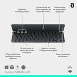 Keyboard Logitech Black Spanish Qwerty QWERTY-4