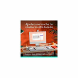 Keyboard and Mouse Logitech 920-013110 White French Azerty French-5