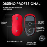 Mouse Logitech 910-007551 Red 44000 dpi-12