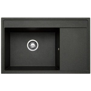 Sink with One Basin Pyramis 070 074 301 Black-0