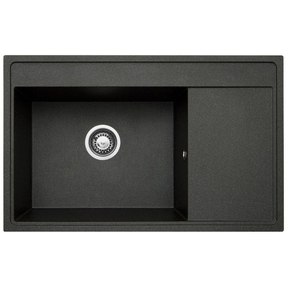 Sink with One Basin Pyramis 070 074 301 Black-0