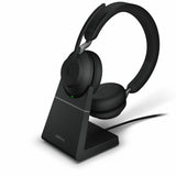 Headphones with Microphone Jabra Evolve2 65 Black-1