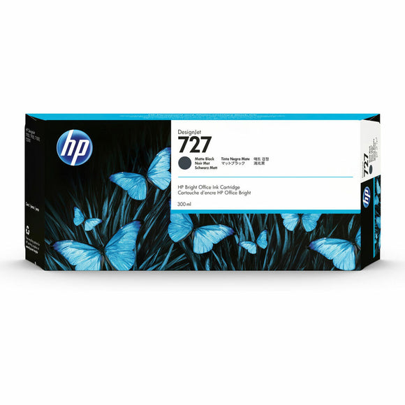 Original Ink Cartridge HP C1Q12A Black Matte back-0