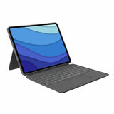 Keyboard Logitech iPad Pro 2020 12.9 Grey Spanish Qwerty-1