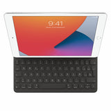 iPad Case + Keyboard Apple iPad 2019 | iPad Air 3 Spanish Qwerty Black-1