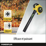 Blower Powerplus Powxg50400 Petrol 26,5 cc 198 km/h-5