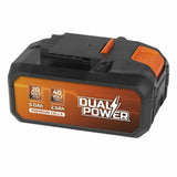 Rechargeable lithium battery Powerplus Dual Power Powdp9037 20 V 2,5 Ah 5 Ah Litio Ion 40 V-0
