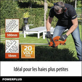 Hedge trimmer Powerplus Powdpg7531 20 V-5