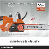 Battery Chainsaw Powerplus 30 cm-4
