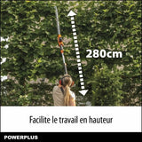 Hedge trimmer Powerplus DualPower Powdpg75380 40 V-1