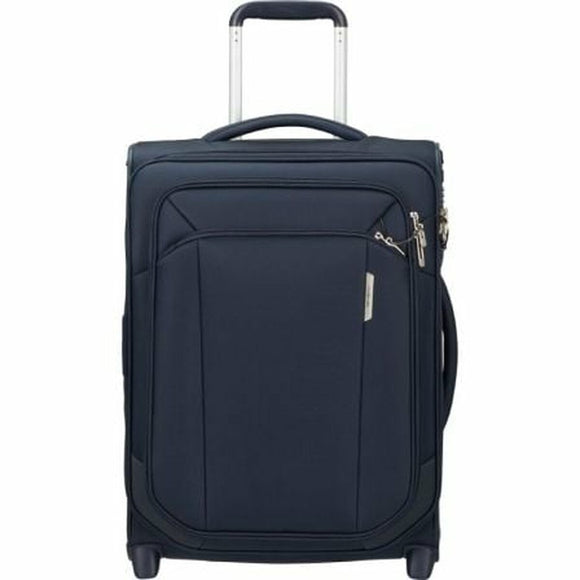 Cabin suitcase Samsonite Respark Upright Expansible Blue 55 x 40 x 27 cm-0