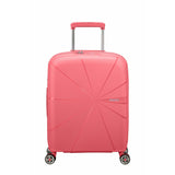 Cabin suitcase American Tourister Starvibe Spinner Pink 41 L 55 x 40 x 20 cm-6