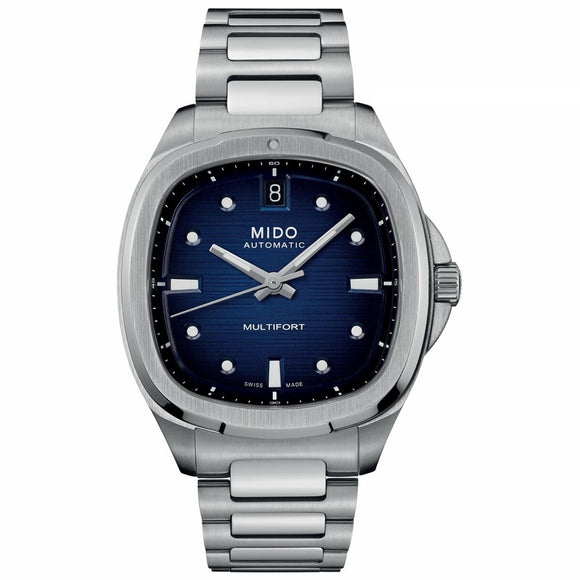 Men's Watch Mido MULTIFORT TV 35 Silver-0