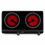 Glass-Ceramic Hob DOMO DO339KP 2500 W-0