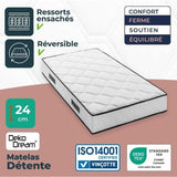Viscoelastic Mattress Somnis Beeding 90 x 190 cm-3