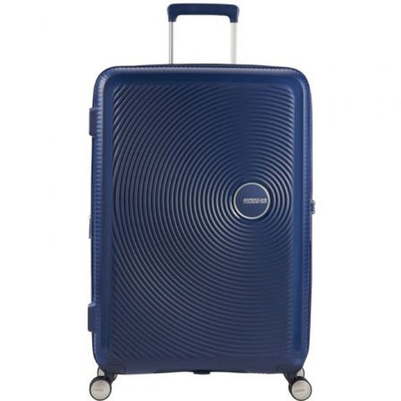 Medium suitcase American Tourister SoundBox Spinner Blue 81 L 67 x 46,5 x 29 cm-0