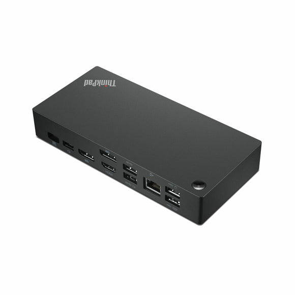3-Port USB Hub Lenovo 40AY0090EU           Black-0