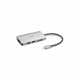 USB Hub Kensington K33820WW Black Silver-0