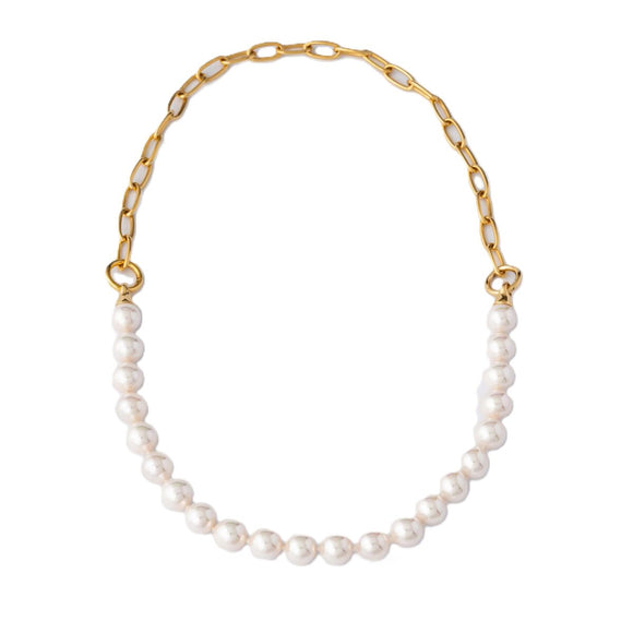 Ladies' Necklace Majorica 17364.01.1.000.010.1 White-0