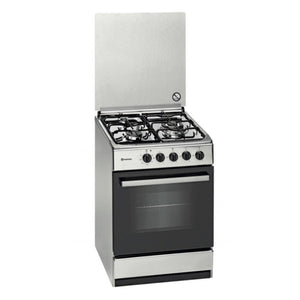 Gas Cooker Meireles E541X       NAT 55 cm Steel-0