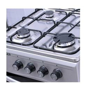 Gas Cooker Haeger GC-SS5.006C Stainless steel Silver Grey (46 L)-0