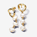 Ladies' Earrings Pandora 263263C01 Golden-3