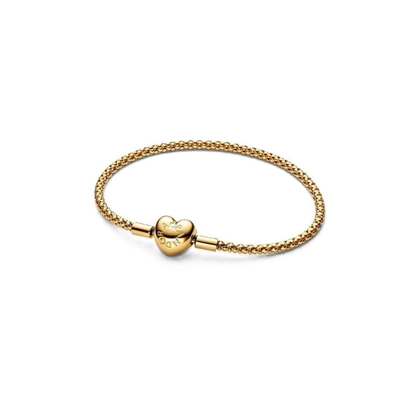 Ladies' Bracelet Pandora 563811C00-20 Golden-0