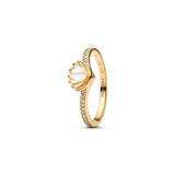 Ladies' Ring Pandora 163654C01-52 Golden-0