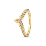 Ladies' Ring Pandora 164334C01-54 14 Golden-0