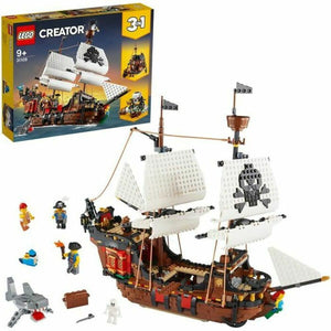 Vehicle Playset   Lego Creator 31109 Pirate Ship         3-in-1 1260 Pieces-0