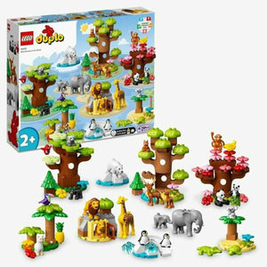 Playset Lego 10975 DUPLO Wild Animals of the World (142 Pieces)-0