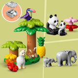 Playset Lego 10975 DUPLO Wild Animals of the World (142 Pieces)-11